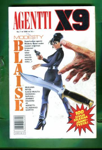 Agentti X9 7/90 (Modesty Blaise)