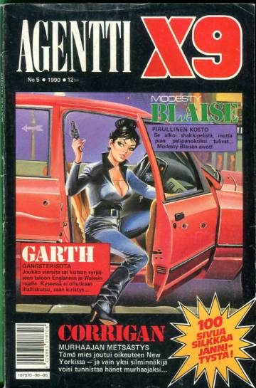 Agentti X9 5/90 (Modesty Blaise)