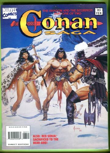 Conan Saga Vol. 1 #83 Feb 94
