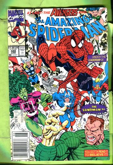 Amazing Spider-Man Vol. 1 #348 Jun 91