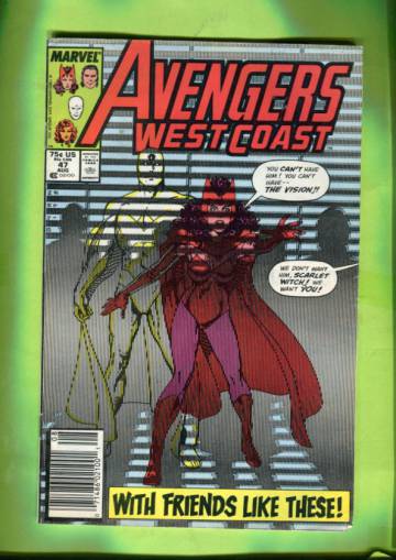 West Coast Avengers Vol 2 nro 47 / August 1989