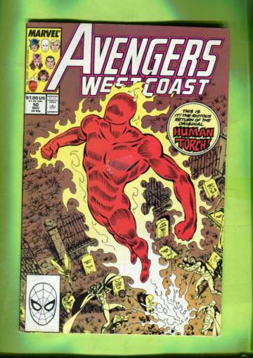 West Coast Avengers Vol 2 #50 Nov 89
