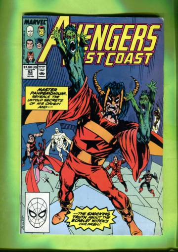 West Coast Avengers Vol 2 #52 Dec 89