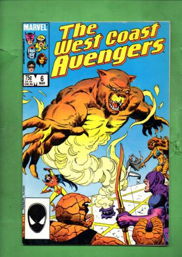 West Coast Avengers Vol. 2 #6 Mar 86