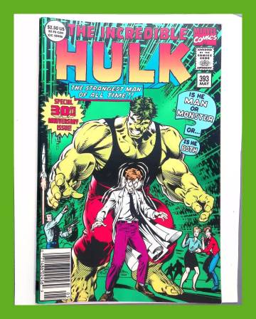 Incredible Hulk Vol. 1 #393 May 92