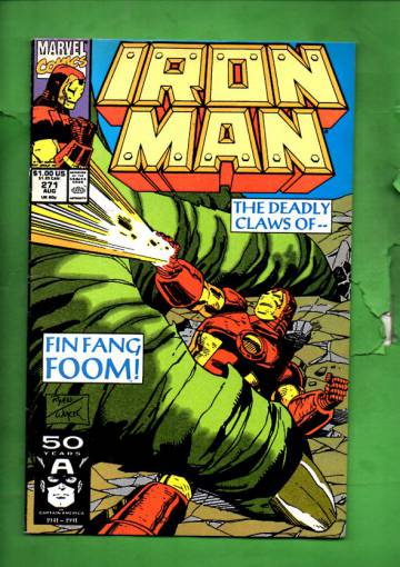 Iron Man Vol. 1 #271 Aug 91