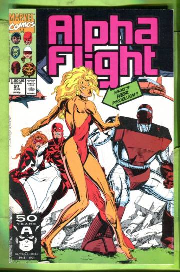 Alpha Flight Vol. 1 #97 Jun 91