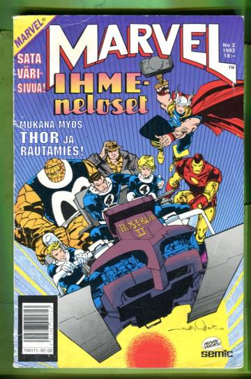 Marvel 2/92 - Ihmeneloset