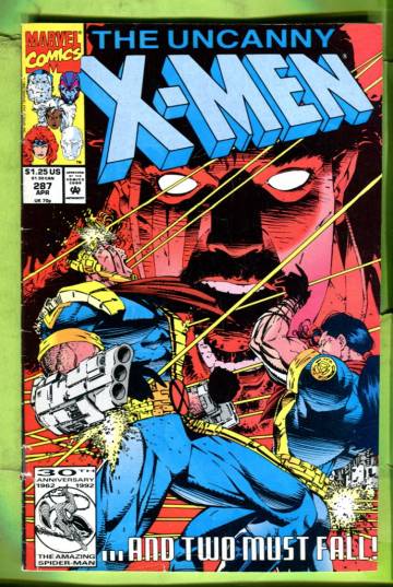 The Uncanny X-Men Vol 1 #287 Apr 92