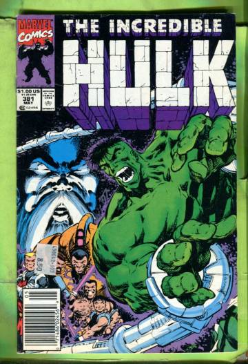 Incredible Hulk Vol. 1 #381 May 91