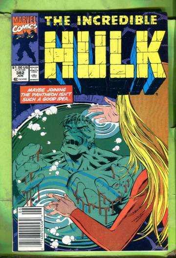 Incredible Hulk Vol. 1 #382 Jun 91