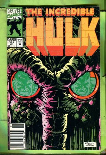 Incredible Hulk Vol. 1 #389 Jan 92