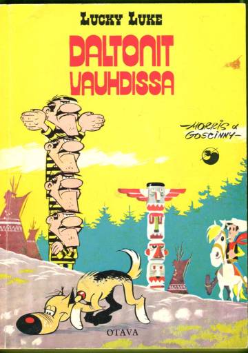 Lucky Luke 32 - Daltonit vauhdissa (1. painos)