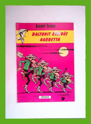 Lucky Luke 40 - Daltonit etsivät aarretta (1.painos)