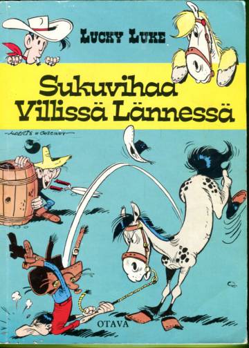 Lucky Luke 29 - Sukuvihaa Villissä Lännessä (1. painos)