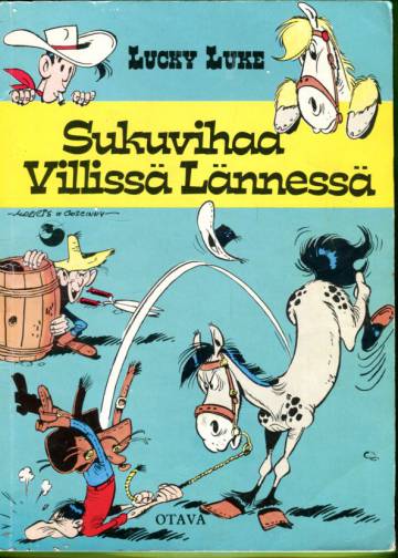 Lucky Luke 29 - Sukuvihaa Villissä Lännessä (1. painos)