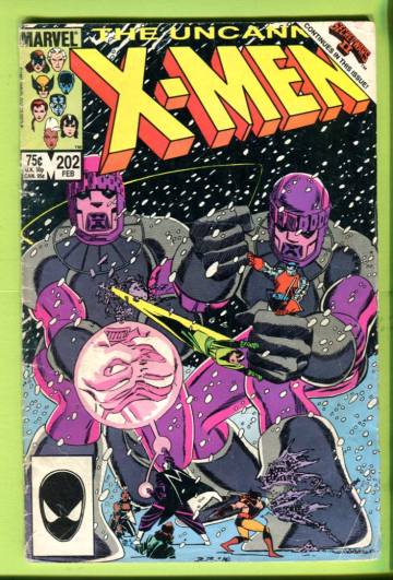 Uncanny X-Men Vol. 1 #202 Feb 86