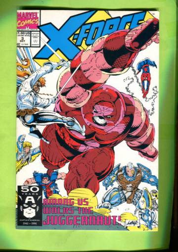 X-Force Vol 1 #3  Oct 91