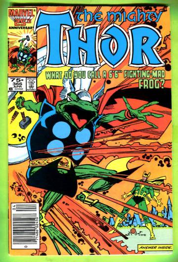 Thor Vol 1 #366 Apr 86