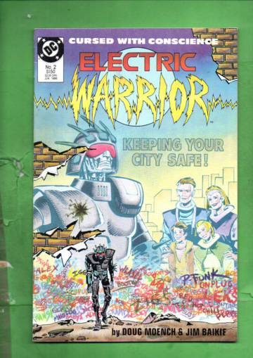 Electric Warrior #2 Jun 86