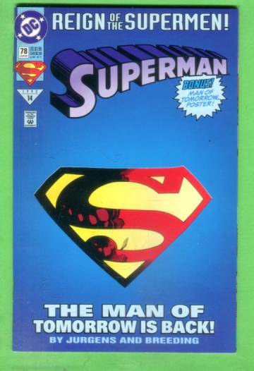 Superman No. 78, June 1993