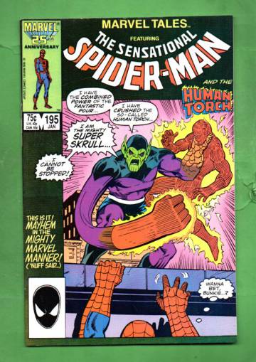 Marvel Tales Starring Spider-Man Vol. 1 #195 Jan 87