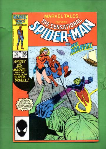 Marvel Tales Starring Spider-Man Vol. 1 #196 Feb 87