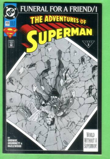 Adventures of Superman No. 498, January 1993