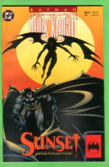 Batman: Legends of the Dark Knight No. 41, January 1993