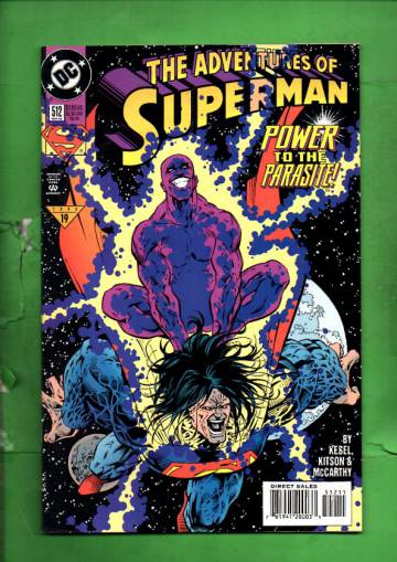 Adventures of Superman #512 May 94