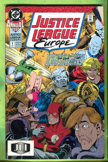 Justice League Europe Annual #1 90