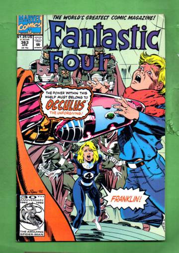 Fantastic Four Vol 1 #363 Apr 92