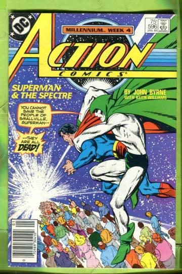 Action Comics #596 Jan 88