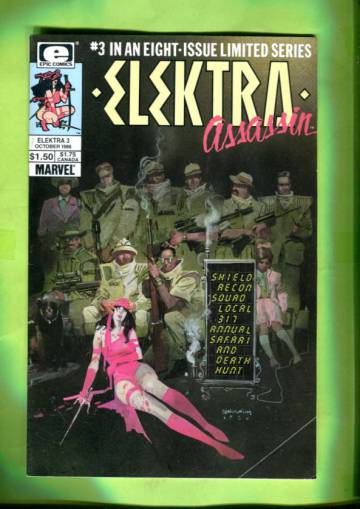 Elektra Assassin Vol 1 #3 (of 8) Oct 86