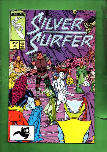 Silver Surfer Vol. 3 #4 Oct 87