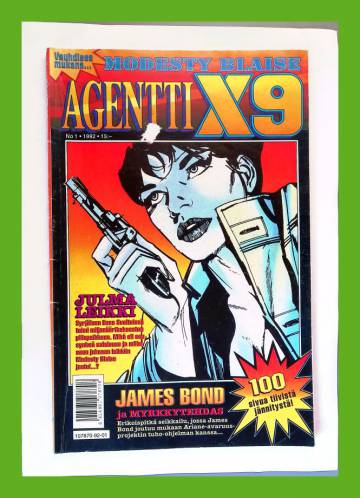 Agentti X9 1/92 (Modesty Blaise)