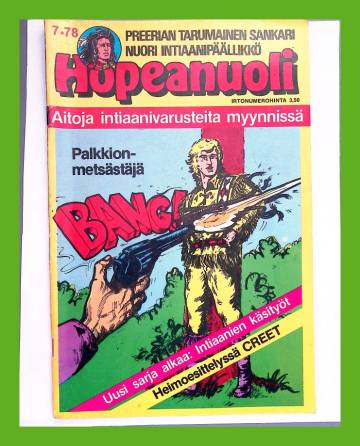 Hopeanuoli 7/78