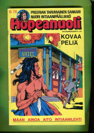 Hopeanuoli 6/76