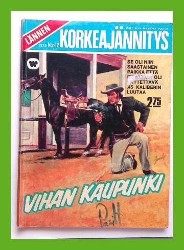 Lännen korkeajännitys 12/75 - Vihan kaupunki