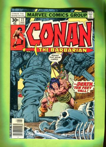 Conan The Barbarian Vol 1 #77 Aug 77