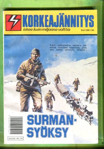 Korkeajännitys 4/90 - Surmansyöksy