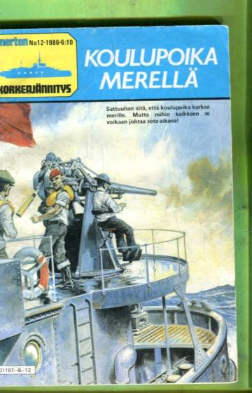 Merten Korkeajännitys 12/86 - Koulupoika merellä