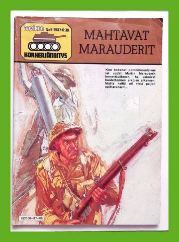 Aavikon korkeajännitys 5/87 - Mahtavat Marauderit