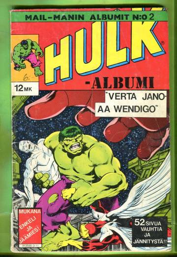 Mail-Manin albumit 2 - Hulk