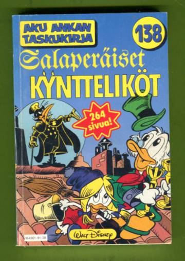 Aku Ankan taskukirja 138 - Salaperäiset kyntteliköt (1.painos)