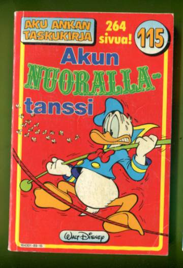 Aku Ankan taskukirja 115 - Akun nuorallatanssi (1. painos)