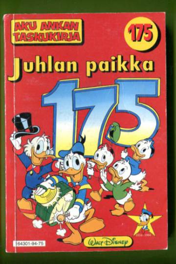 Aku Ankan taskukirja 175 - Juhlan paikka (1.painos)