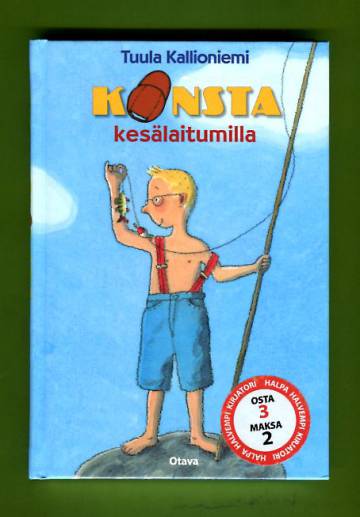 Konsta kesälaitumilla