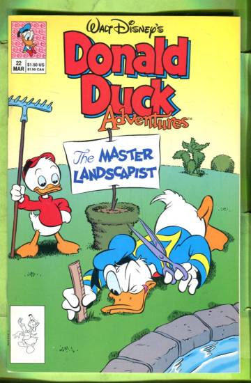 Walt Disney's Donald Duck Adventures #22 Mar 92