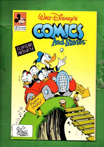 Walt Disney's Comics & Stories #561 Jul 91